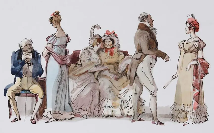 Эпоха Онегина: как проводили вечера в деревне