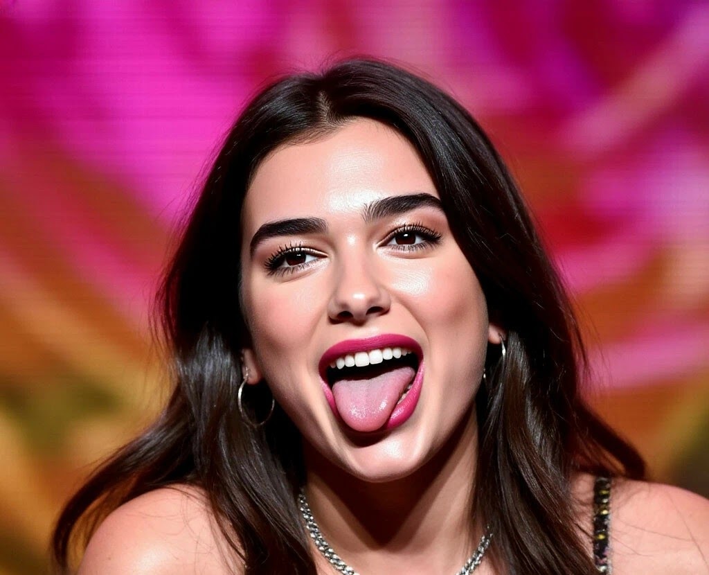 Tongue Mouth Open 