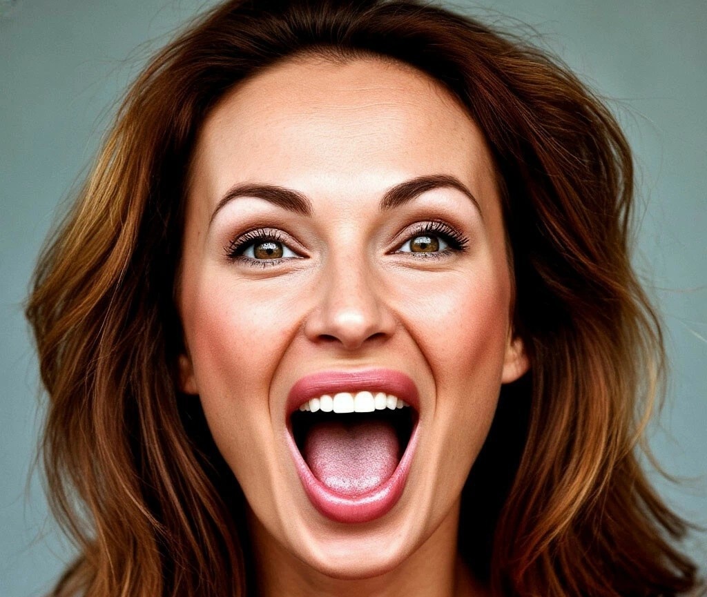 Tongue Mouth Open 