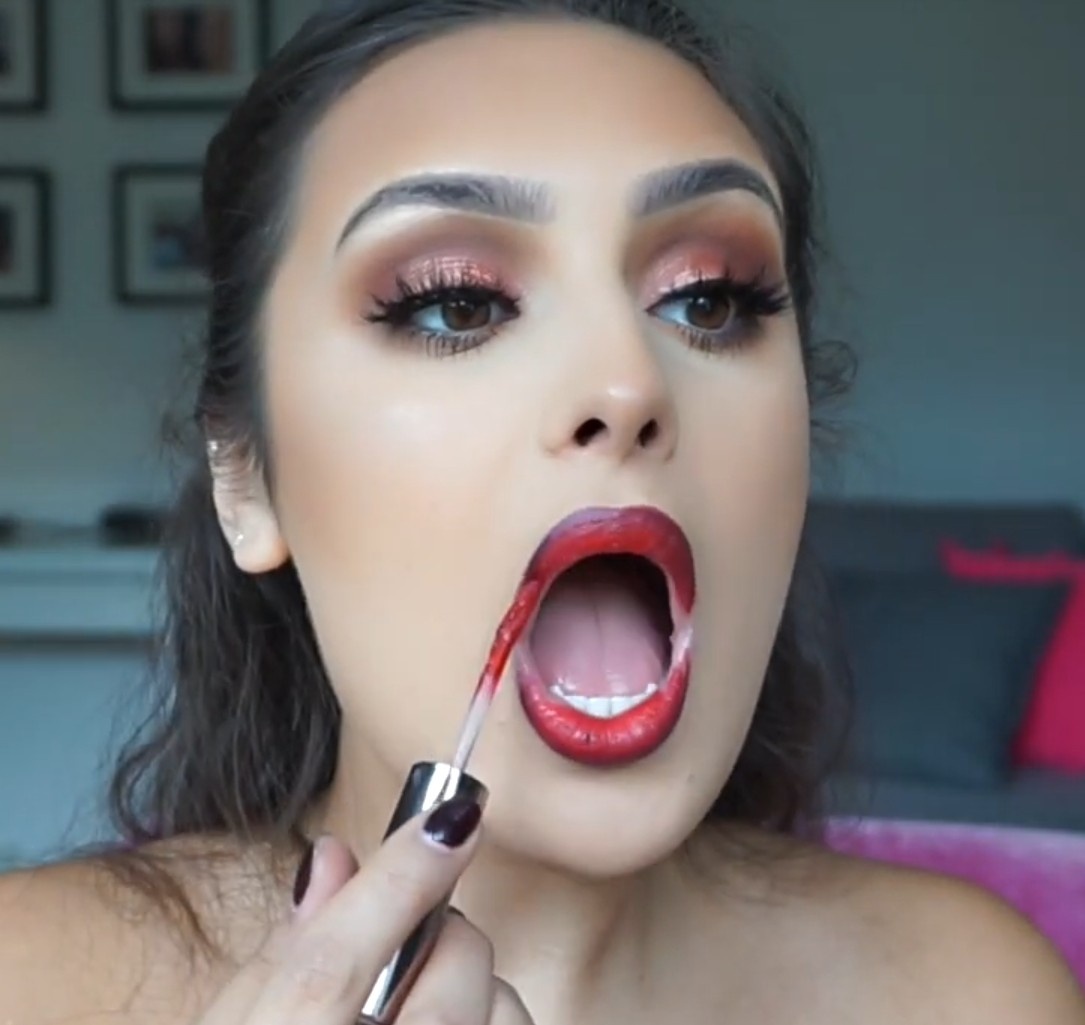 Tongue Mouth Open