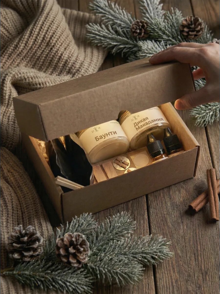 Пример набора для создания свечей своими руками