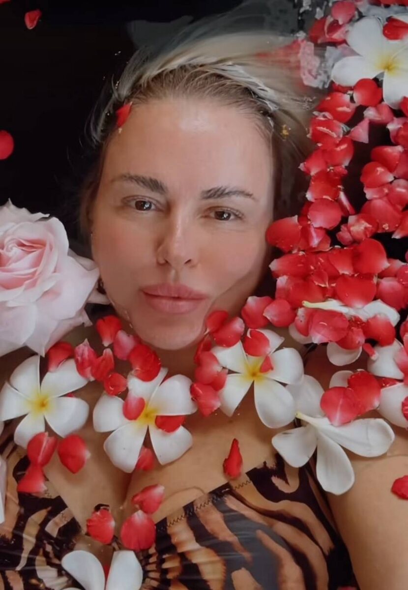 Недавнее фото Анны Семенович с курорта. Фото: соцсети