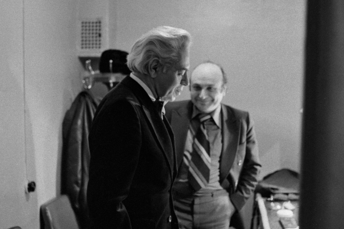 Аркадий Райкин и Михаил Жванецкий