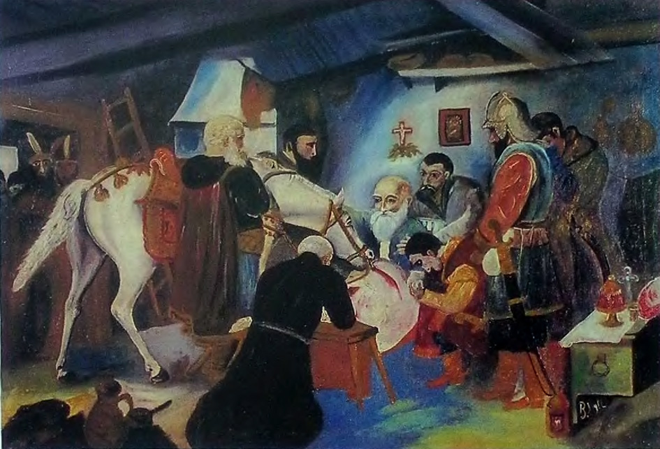 Смерть гетмана Сагайдачного (нач. XIX века)