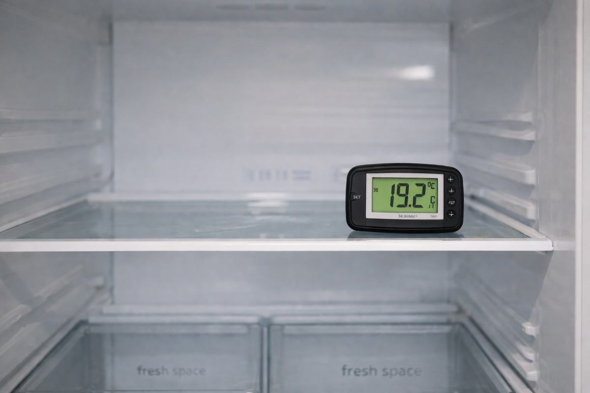 Термометр в холодильной камере показывает повышенную температуру