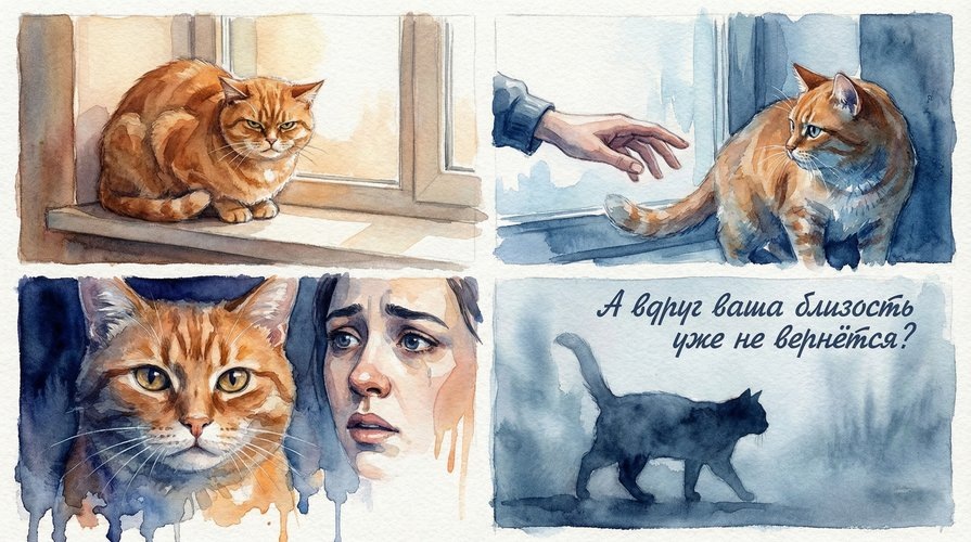 кошка не идет на руки