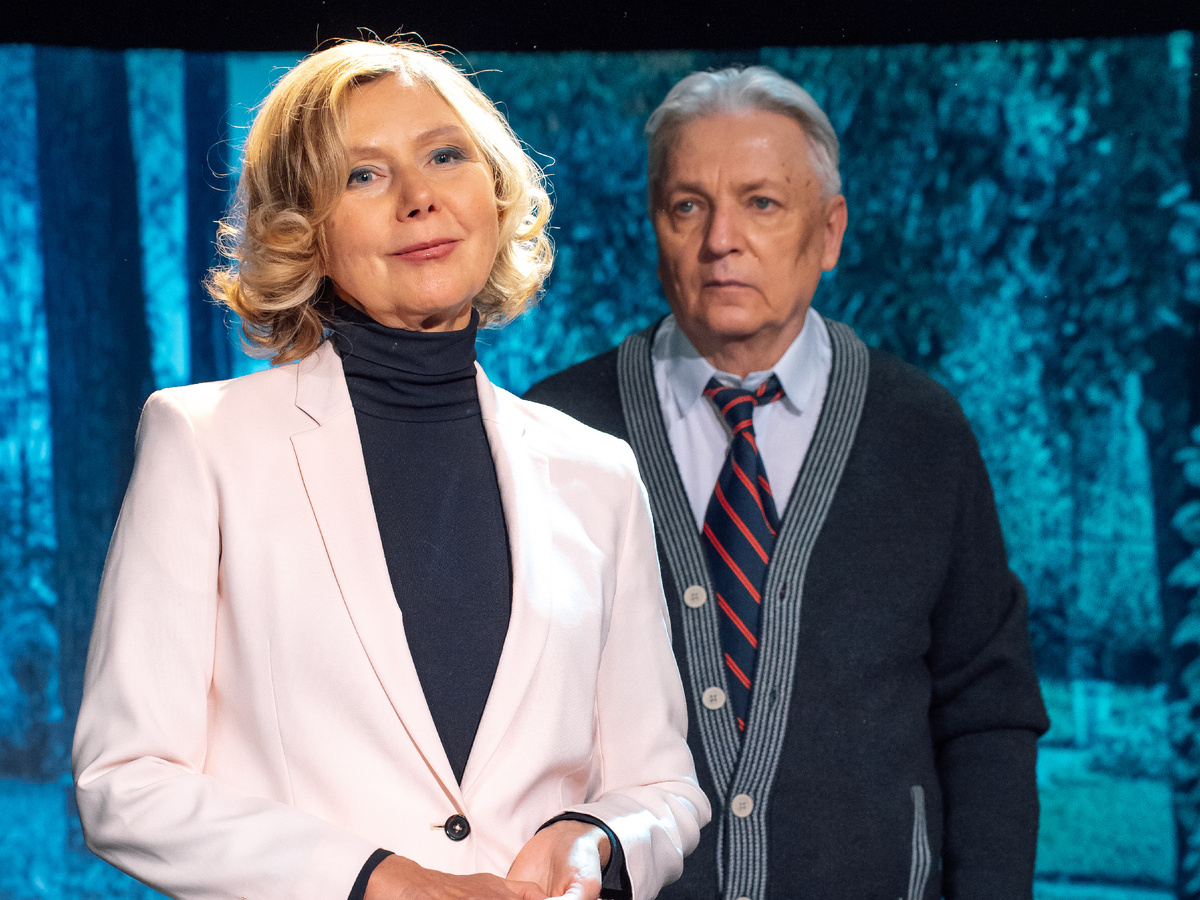 Народная артистка РФ Алена Охлупина и заслуженный артист РФ Вадим Райкин. Фото: Диана Вальтер