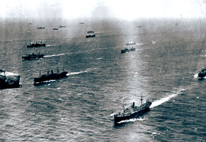 Конвой на переходе