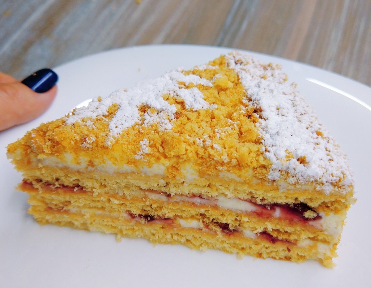 Торт Медовик (курс Начинающий кондитер 1,0) https://testoclub.ru/nachkond