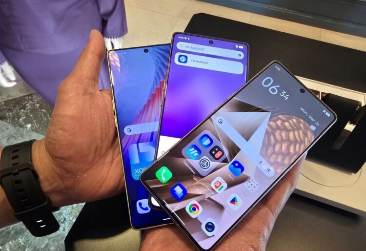 Смартфоны на выставке CES 2026