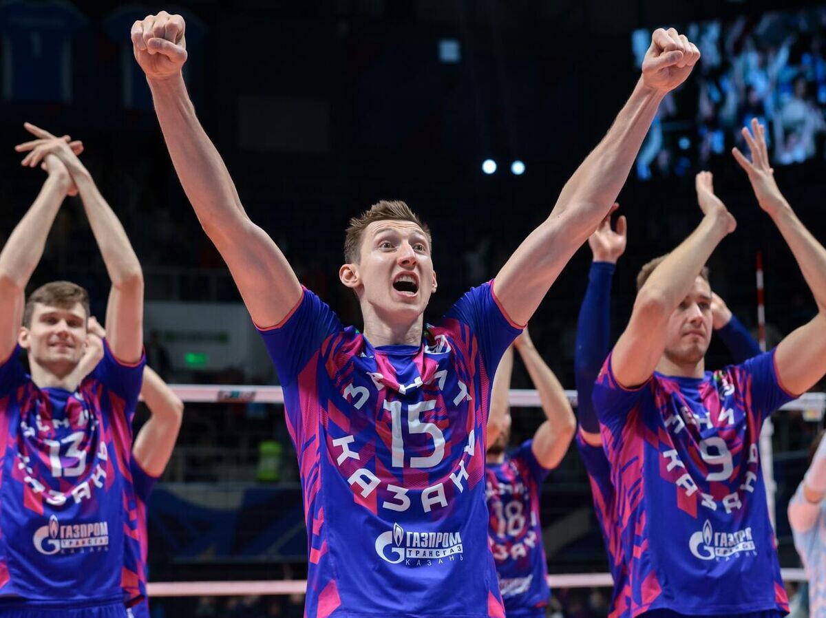    Казанский "Зенит" стал 12-кратным чемпионом России по волейболу | © Фото : Официальный сайт "Зенита" (Казань)