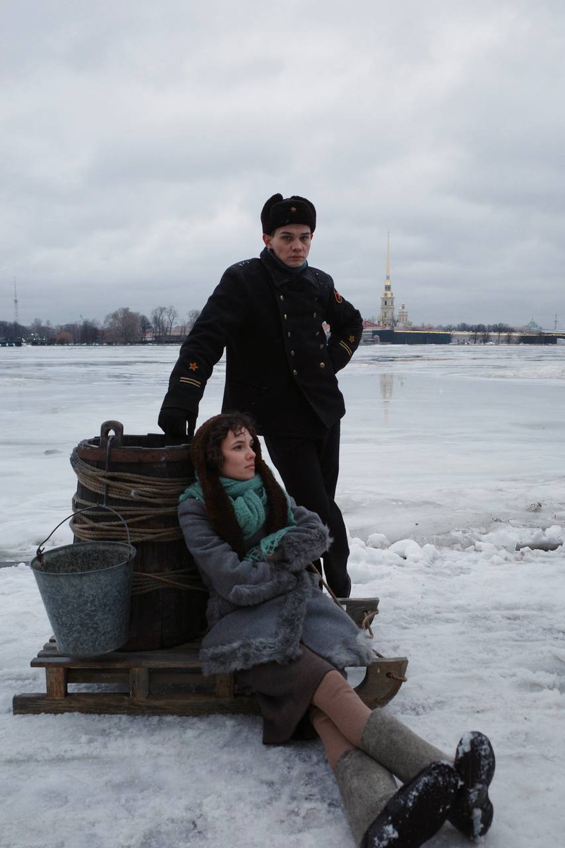 Слава Копейкин и Стася Милославская в фильме «Красавица». 