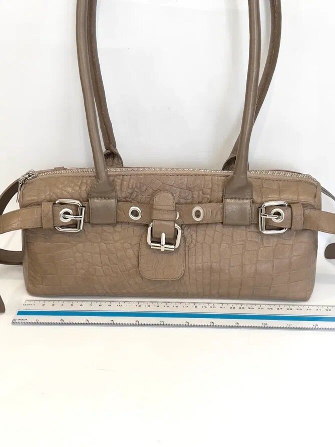 Кожаная сумка, сшитая из сапог. Ателье Ирины Берзиной.