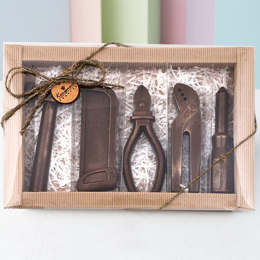Набор инструментов из молочного шоколада (крафт) 205г Арт: ШСм501.205