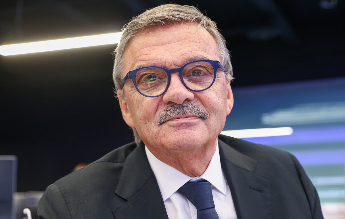    Почетный президент Международной федерации хоккея Рене Фазель  Сергей Булкин/ТАСС