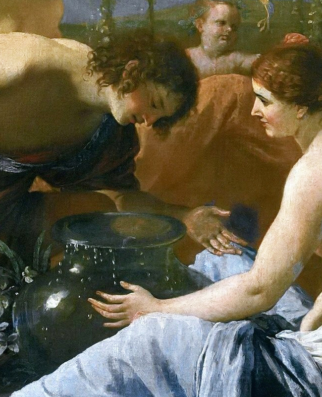 «ЦАРСТВО ФЛОРЫ» Никола Пуссена, 1631г (фрагмент)