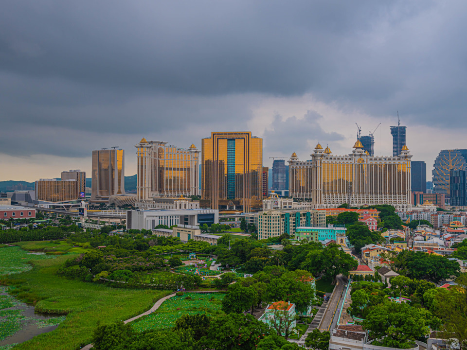 Макао с площадки обозрения