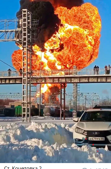 Укатился поезд на ст.Кочетовка Тамбовской обл. Задерживаются пассажирские поезда