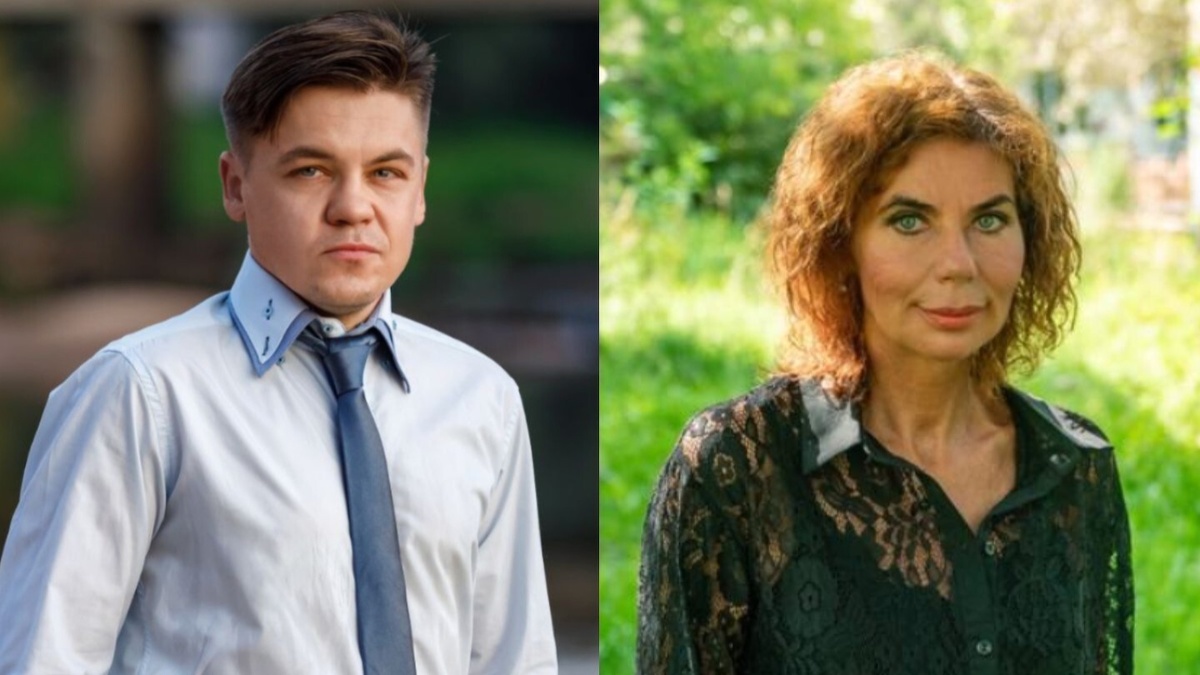 Антон Кострюков и Елена Иванова. Фото: Новгородское «Яблоко»