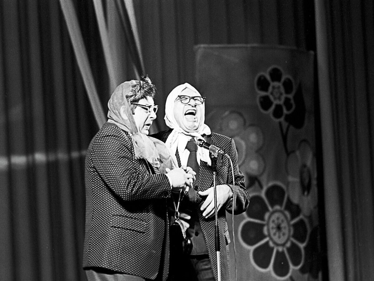    Артисты Борис Владимиров и Вадим Тонков | © РИА Новости / О. Иванов