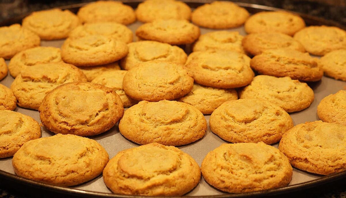 Готовое печенье.