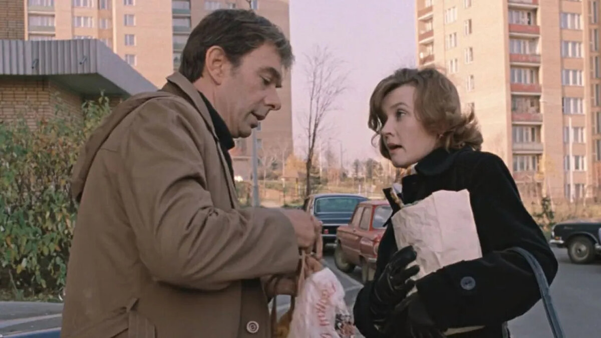 Кадр из к/ф "Москва слезам не верит" 1979 г.