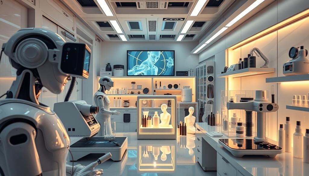    Визуализация технологий в индустрии красоты