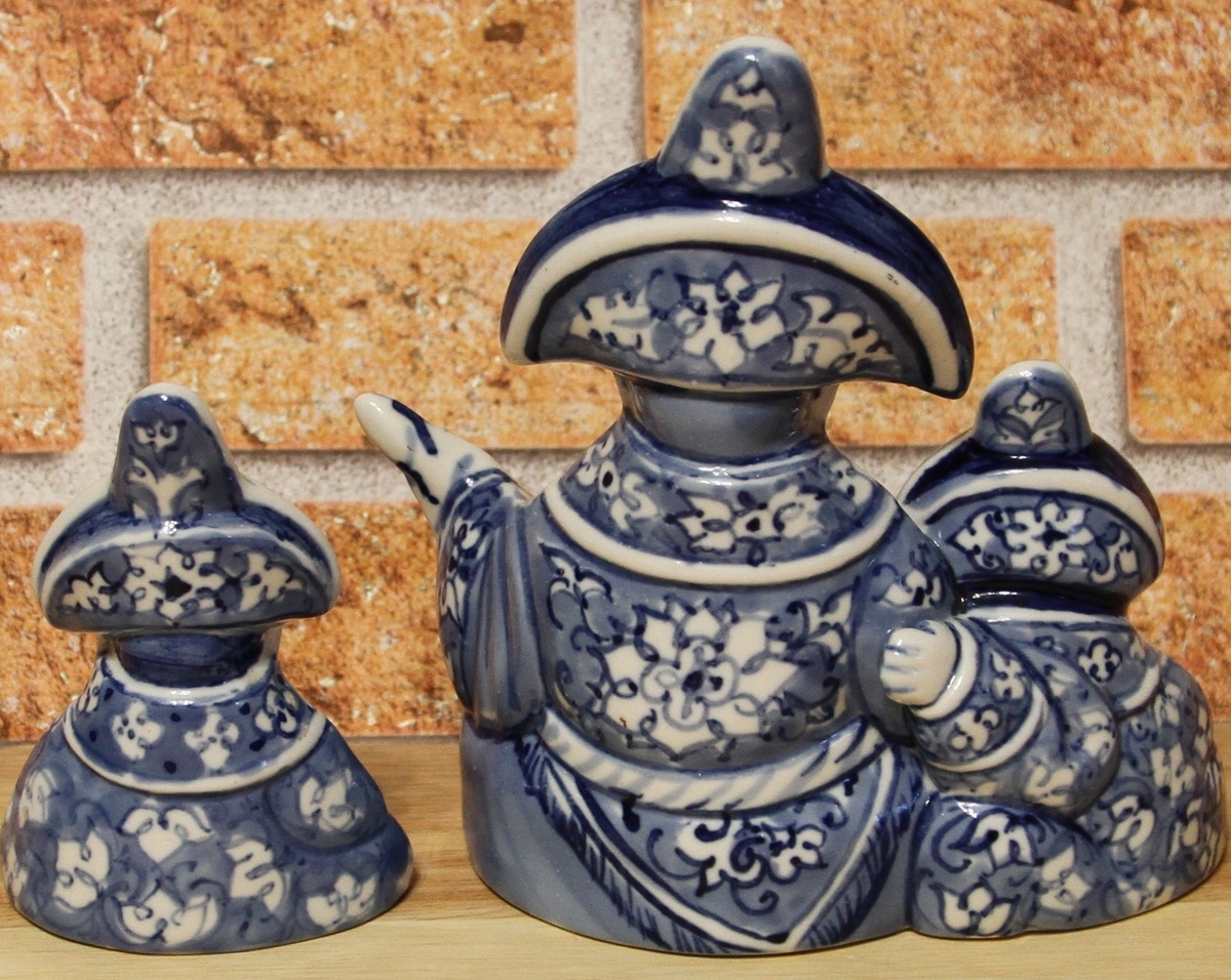 Парные статуэтки из моей коллекции (вид сзади).