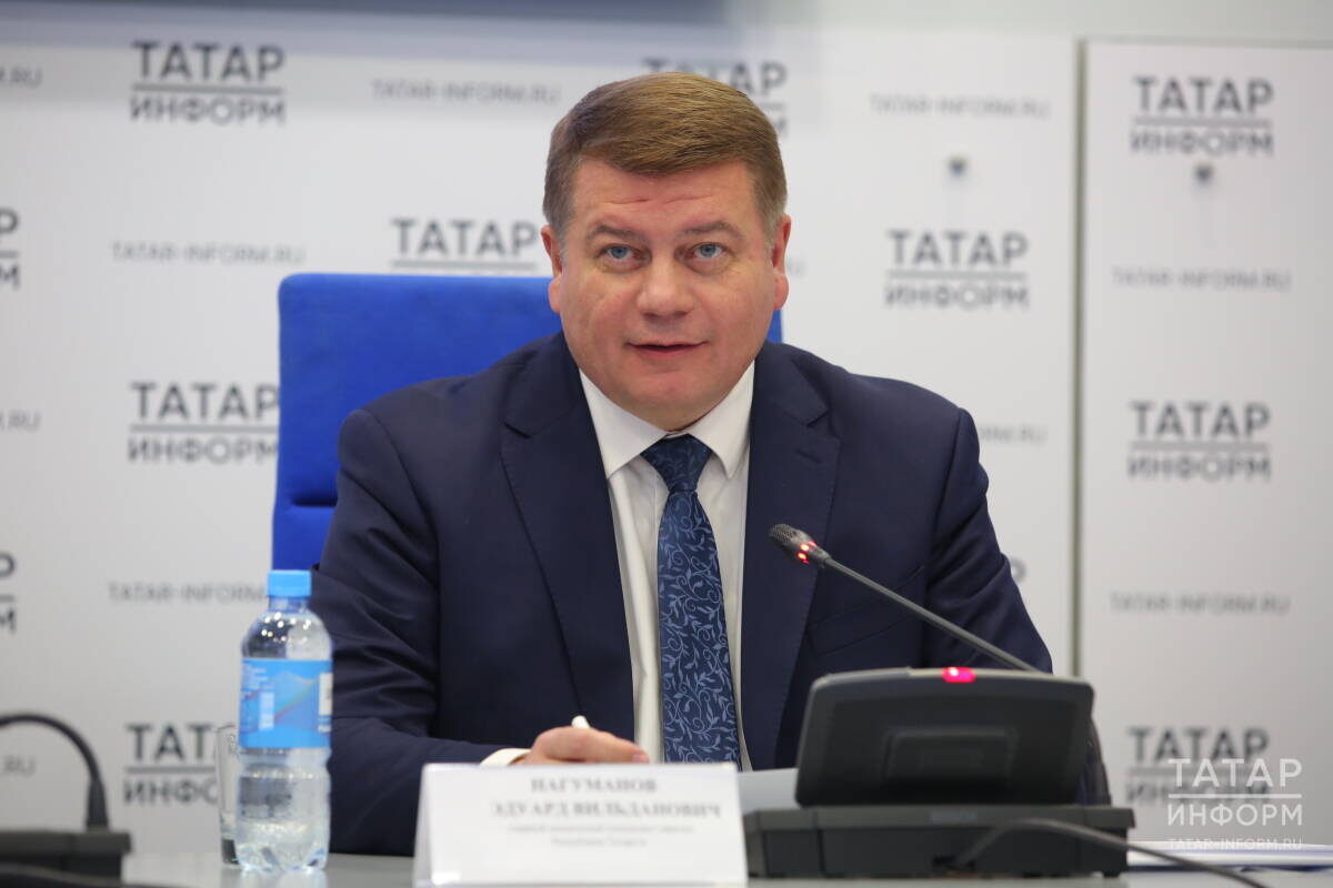 Эдуард Нагуманов: «Работа онкологической службы в Республике Татарстан оценена как успешная. Было рекомендовано транслировать ряд инноваций в другие регионы»Фото: © Султан Исхаков / «Татар-информ»