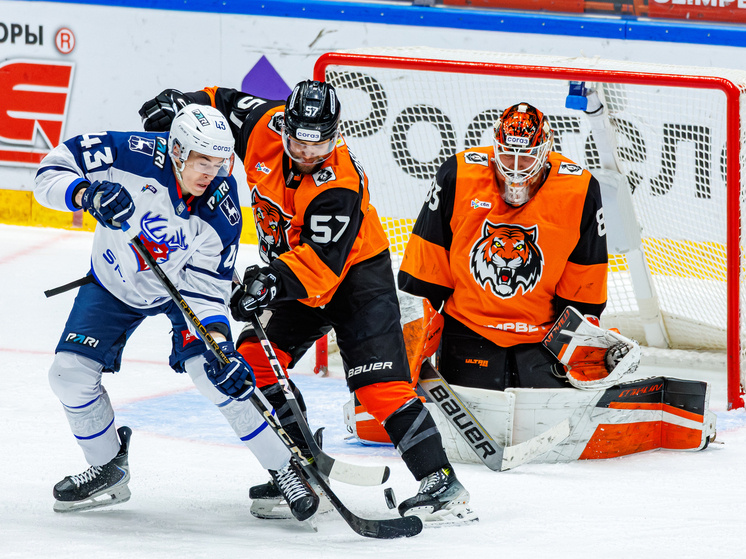     Могли сравнять, но не сумели: «Торпедо» прервало трехматчевую победную серию «Амура» в Хабаровске. Фото: ХК "Амур"