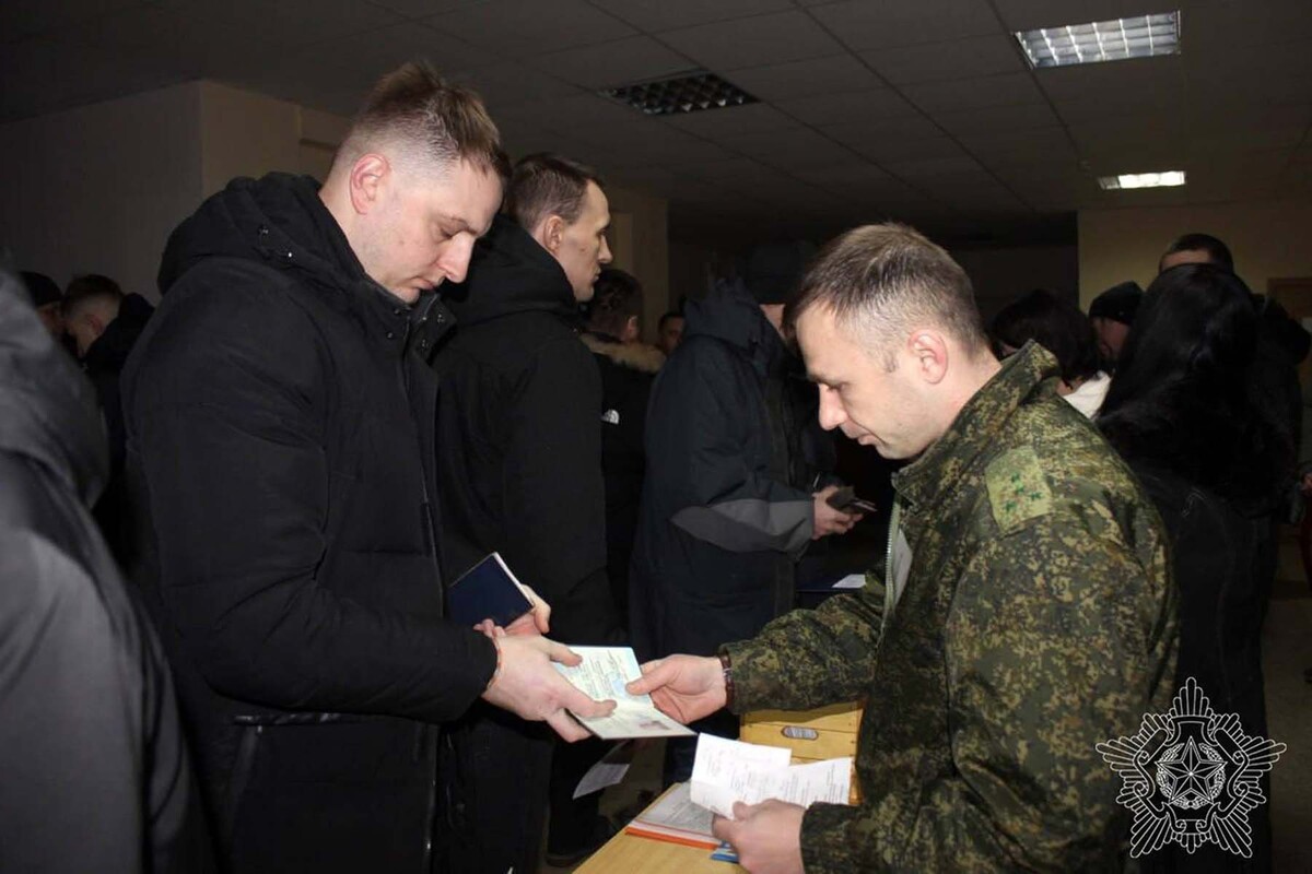  Сборы резервистов в Гродненской области. © Министерство обороны Республики Беларусь, Telegram