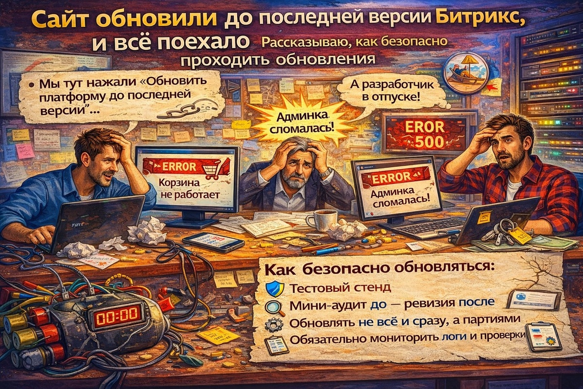 Как безопасно проходить обновления 