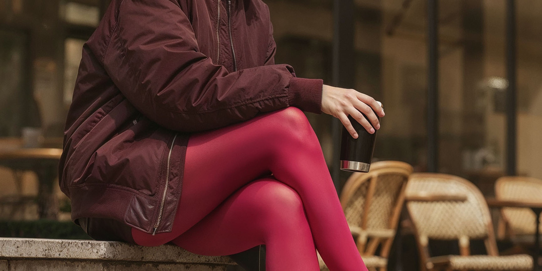 Цветные колготки как главный акцент весны: стильные идеи 2026