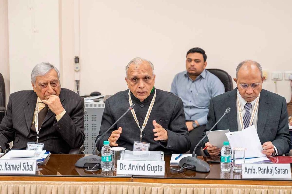    Состоялось выездное заседание Валдайского клуба в столице Индии. Фото: ru.valdaiclub.com