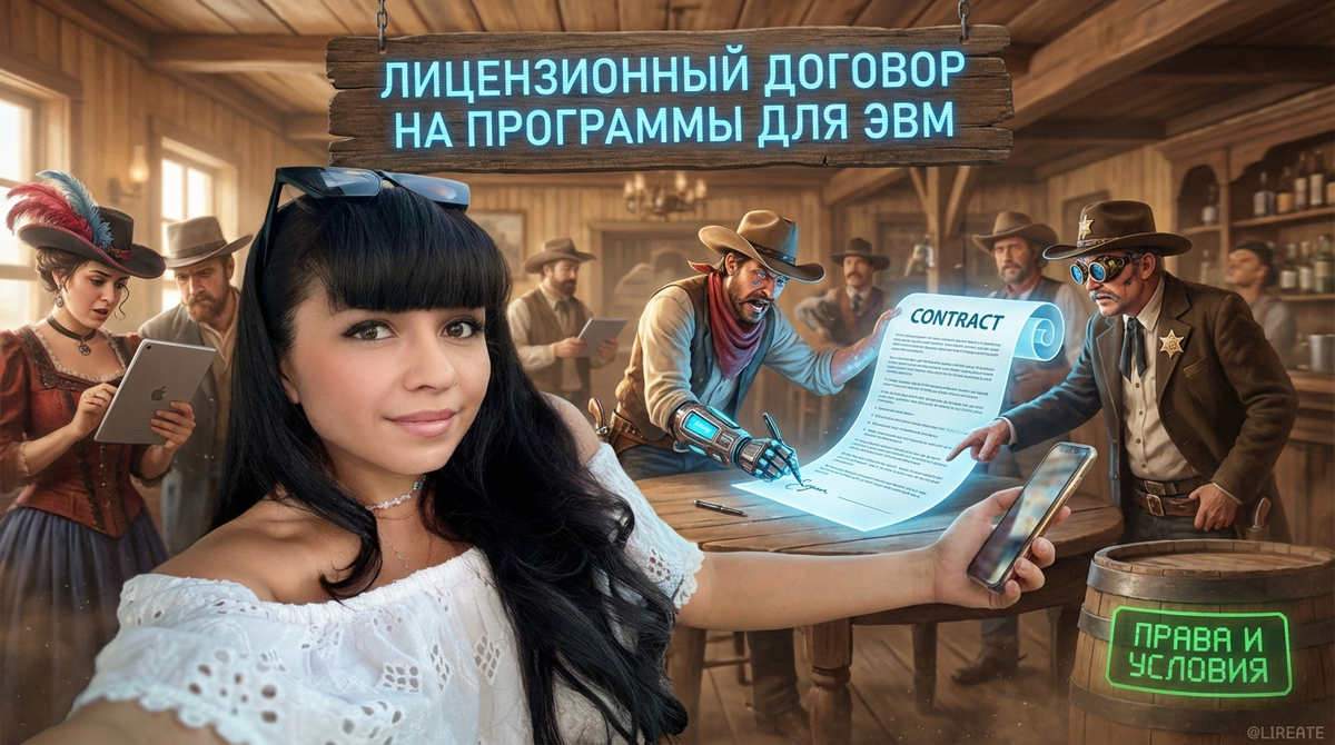    Лицензионный договор на программы для ЭВМ: обязательные условия и права Лирейт