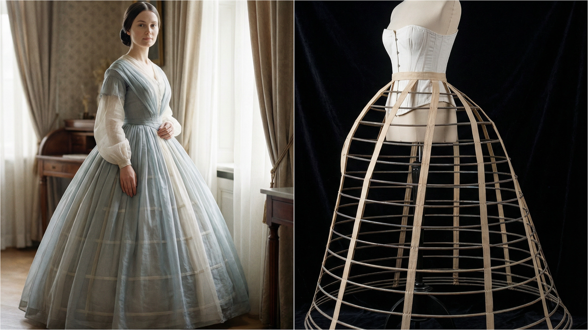 Рискованная юбка: почему кринолины стали одной из самых опасных мод XIX века