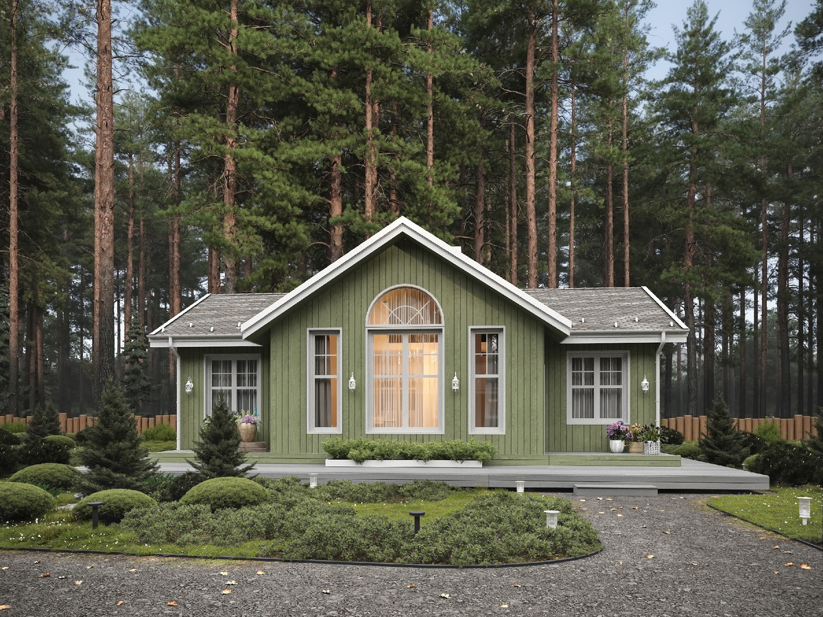 3Д Визуализация проекта "Карелия 80"