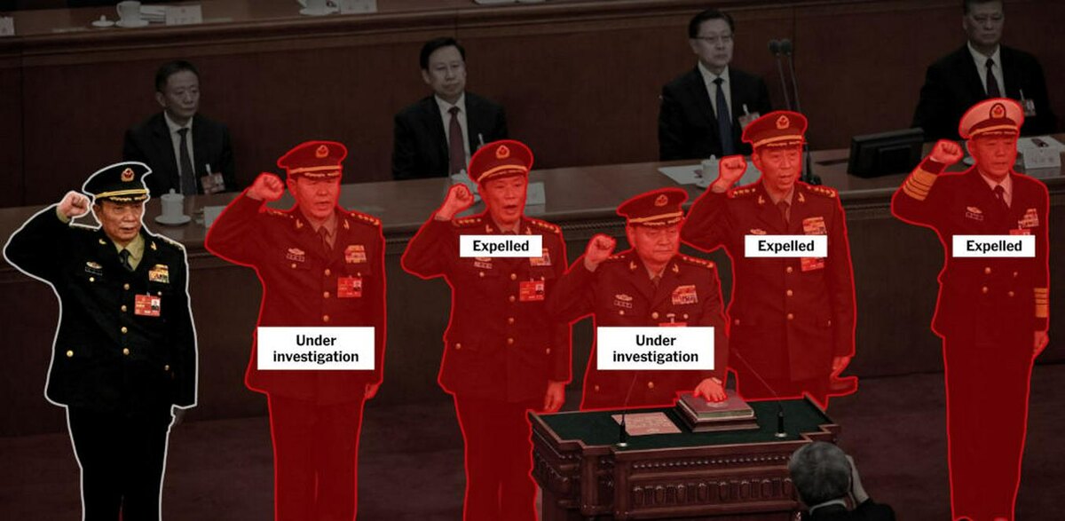 Коллаж из издания The New York Times