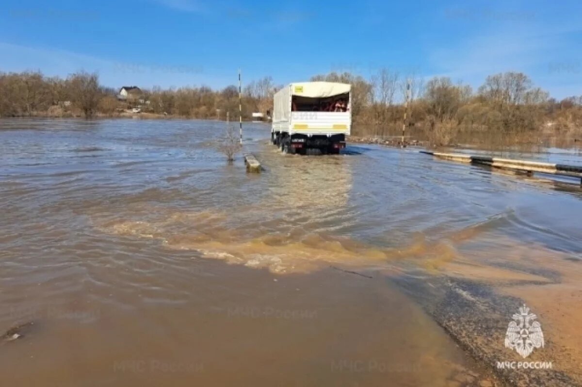    Названы реки в Тульской области, на которых ожидается половодье