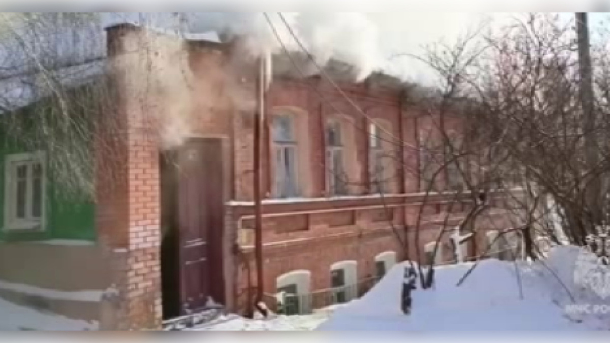    Объект культурного наследия загорелся сегодня в Курске