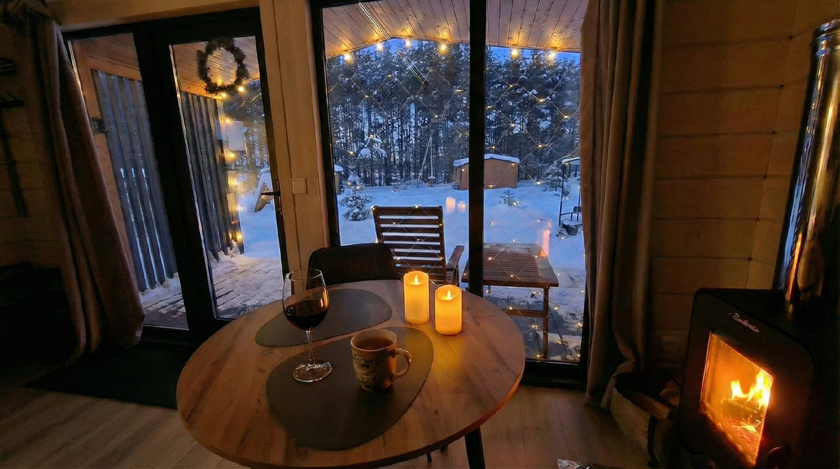 Вечер у камина в Горетово Парк