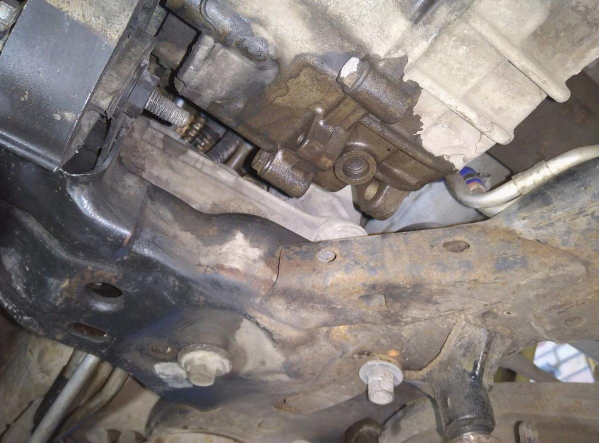 Утечка масла из АКПП