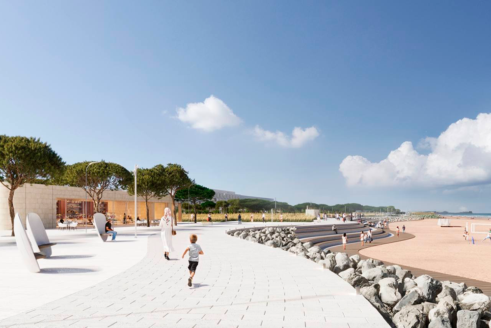    Полноценно кластер должен заработать к 2030 году, и тогда тысячи туристов смогут оценить новые пляжи, набережную и развлекательные комплексы. / Фото: Кавказ.РФ