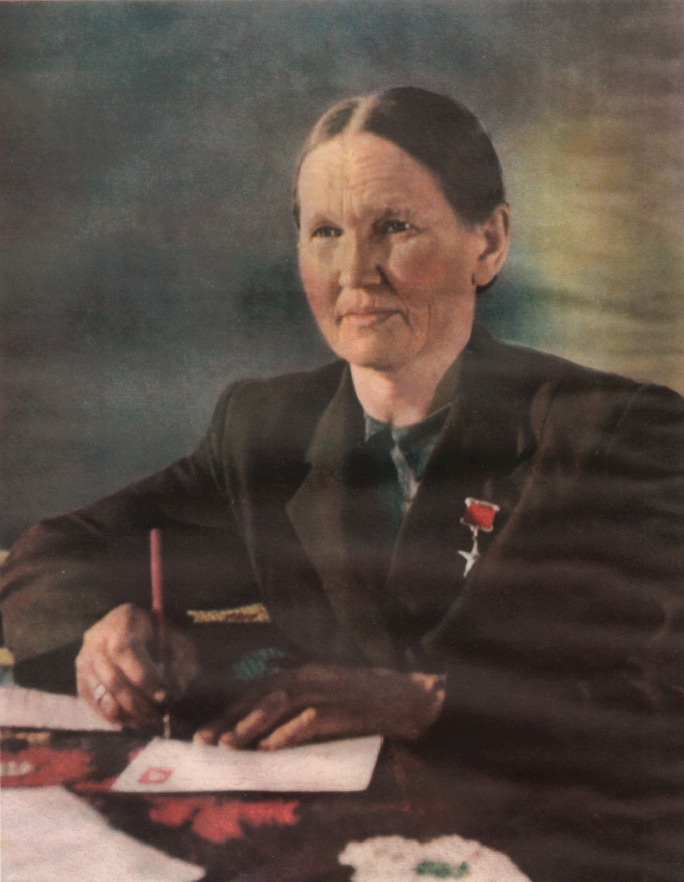 Фотография из журнала "Огонек" за январь 1951 г. Из коллекции автора