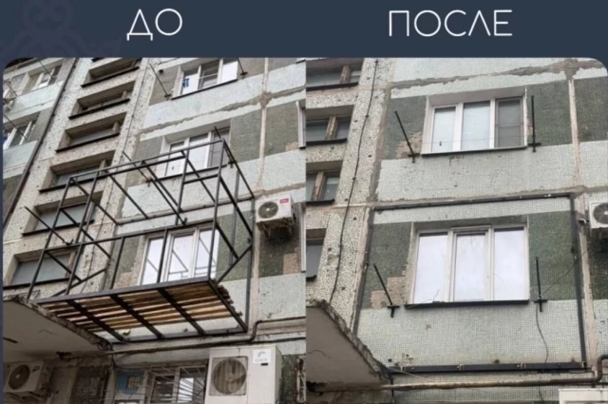    Мэрия Махачкалы заставила жителя снести незаконную пристройку к многоэтажке