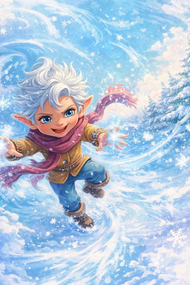 Сказка о том, как Морозец заигрался