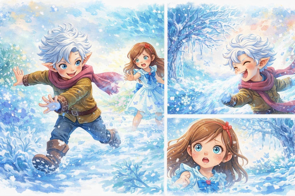 Сказка о том, как Морозец заигрался