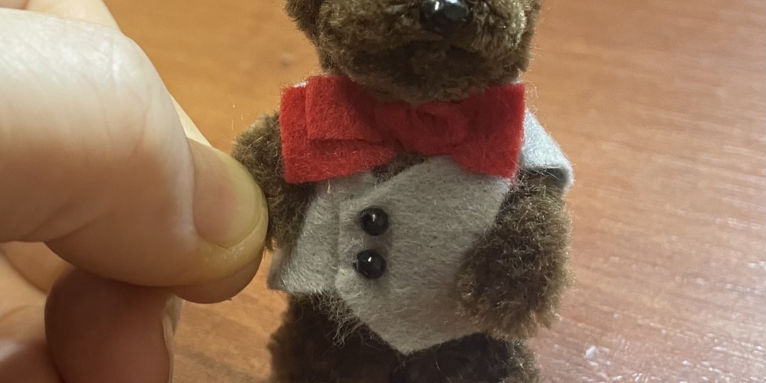 Как сделать мишку из синельной проволоки