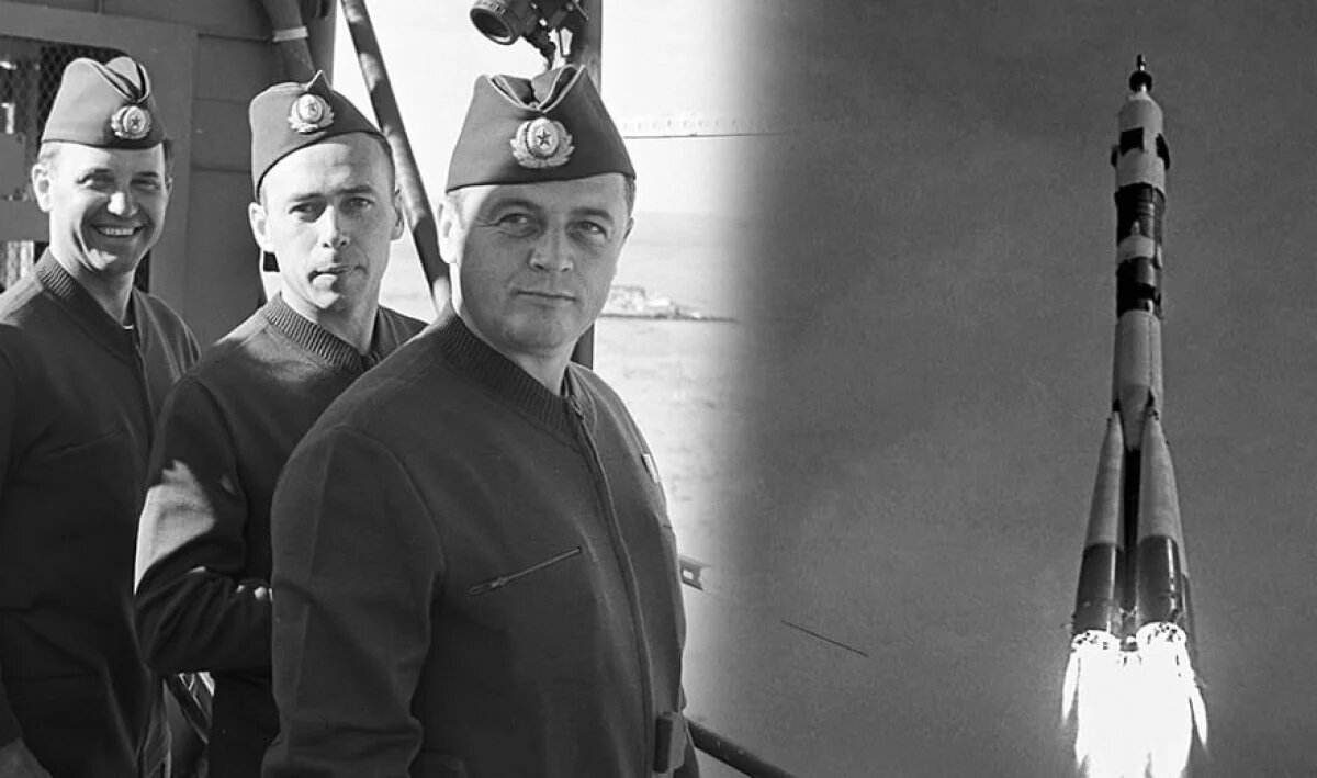 Георгий Добровольский, Владислав Волков и Виктор Пацаев / Фото из открытых источников