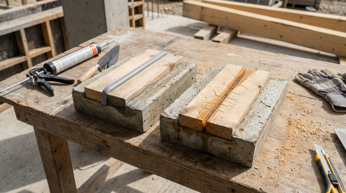 Ошибка выбора материала в шве